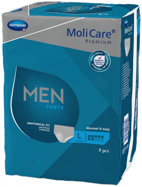 Труси поглинаючі для чоловіків MoliCare® Premium MEN PANTS 7 крапель L 7шт